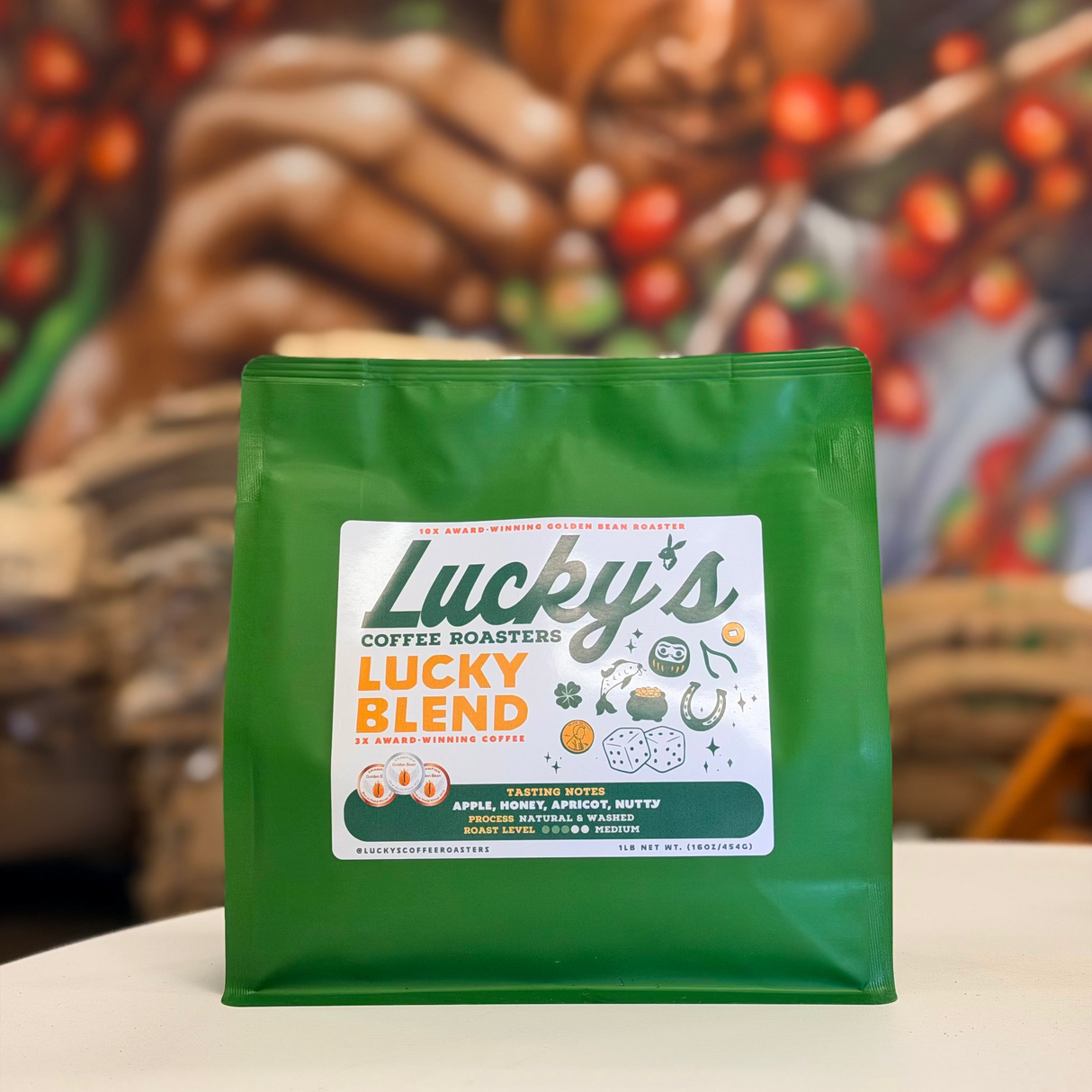 Award Winning • Lucky Blend • Washed/Natural